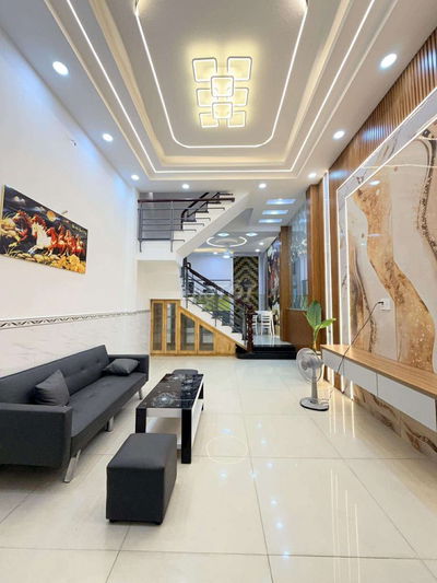 Bán nhà 3 tầng liên khu 1-6 Bình Tân dt 4x14m giá 5,9 tỷ ,hoàn công.