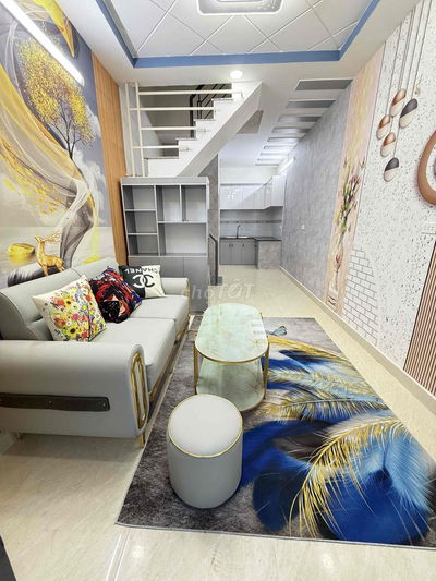 bán nhà thạnh lộc 41 sẵn nội thất