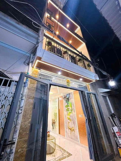 NHÀ ĐẸP SHR BÙI QUANG LÀ - Trệt Lầu 2 PN - Hẻm 2.5m