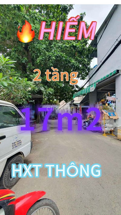 🏡NỞ HẬU TÀI LỘC, 2 TẦNG 17m2, HOÀN CÔNG ĐẦY ĐỦ, NHỈNH 1🧄