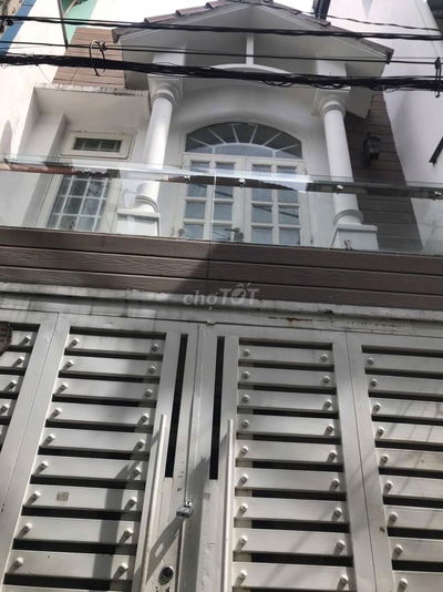 Nhà 1 lầu, thiết kế đẹp, 4m x 12m, 2PN, 2WC, hẻm 4m Tân Hoá,ôtô đỗ cửa