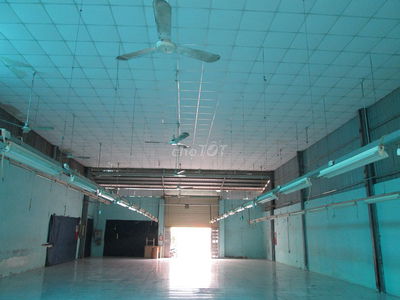 Cho thuê nhà xưởng (12m x 40m) mặt tiền đường TX P-Thạnh Xuân Q-12 cũ
