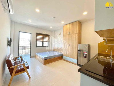 STUDIO BAN CÔNG FULL NỘI THẤT TÂN KIỂNG QUẬN 7