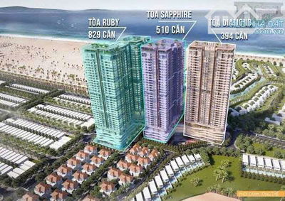 Độc Quyền Căn Hộ Biển Mỹ Khê Sổ Hồng Lâu Dài - Chỉ 4,7t/ Căn 2Pn 83m2- Newtown Diamond