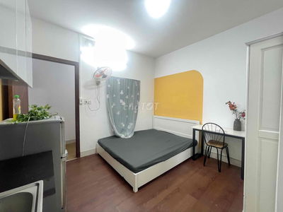 🔥PHÒNG STUDIO FULL NỘI THẤT NHƯ HÌNH 100%_KHU SÂN BAY_CV HOÀNG VĂN THỤ