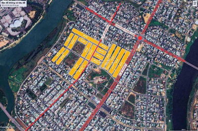 Đất nền 2 mặt tiền Bùi Trang Chước TT Hoà Xuân