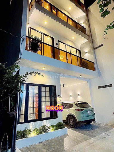 bán nhà đẹp xe hơi ngủ trong nhà 4tầng p9 gv 7.5 tỷ tl