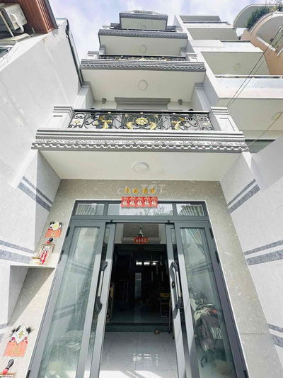 🛑Bán Nhà, 5 Tầng (3.8x14.5m),Hẻm Thẳng 4m –Gần Trường Học – P5 Quận 8