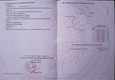 Đất mặt tiền đồi Hòn Rơm - Mũi Né