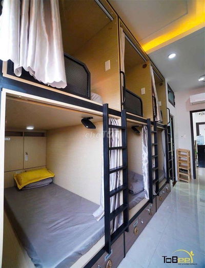 Ký túc xá Sleepbox thoáng mát gần Nguyễn Tri Phương, giá 1tr4