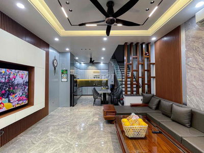 Nhà đẹp Minh Khai, 1P ra phố, ngõ thông, sổ đẹp, tặng NT, 38m2 * 5T