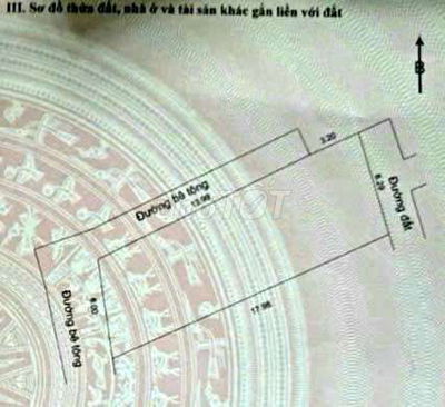 3 MẶT KIỆT! Chỉ còn 1lô ĐẤT gần TRƯỜNG CHINH và ĐÔNG PHƯỚC 1: 6,3 x18m