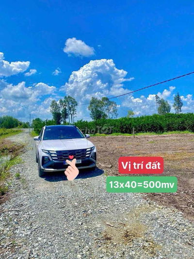 💥💥💥500mv 390tr mặt tiền rộng  👉Đất vườn XÃ BÌNH ĐỨC, TÂY NINH. (Long A