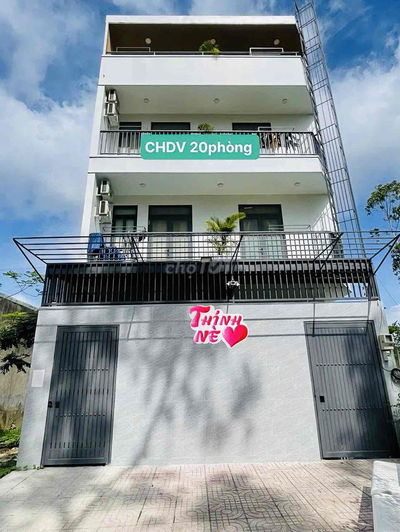 CHDV 4 TẦNG 20 PHÒNG|8x25|THU NHẬP 80TR/THÁNG|KV ĐÔNG SINH VIÊN