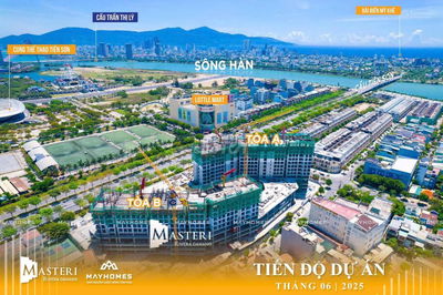 Căn 2PN Masteri Rivera Đà Nẵng - chỉ từ 1,73 tỷ nhận nhà full Nội thất