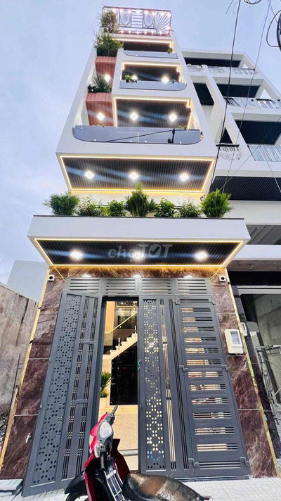 Nhà Phố Lửng 5 Lầu, Mặt Tiền Thạnh Xuân 25 Sầm Uất ( Cầu Ba Phụ ) Q.12