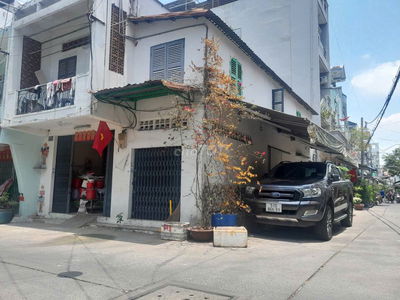 370/41 góc 2MT hẻm XH đường Ba Tháng Hai- Minh Phụg 6 x 10m Trệt 1 lẦu