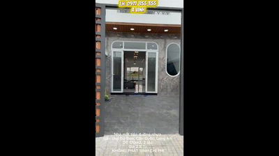 Nhà mặt tiền đường nhựa tại Phước Vân Cần Đước Long An giáp ranh Bình Chánh - 2,8 tỷ, 170m2