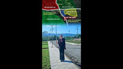 HOT!!! mảnh đất 100m sẵn sổ khu trung tâm cách hoa thị Hoà Lạc 1km CẦN BÁN