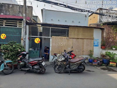 Siêu khủng 280m2 60 triệu/m2 hẻm 5m ô tô thông đường Phạm Văn Chiêu GV