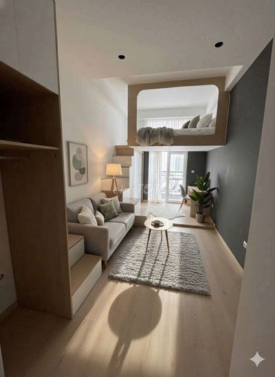 Căn hộ mới sắp hoàn thiện gần ga Cát Linh ban công thoáng đủ đồ