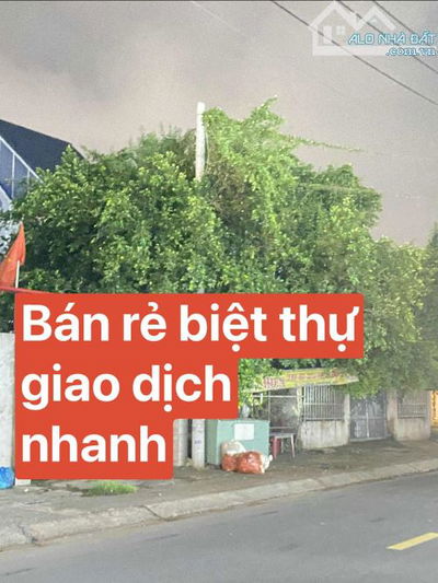 BÁN RẺ BIỆT THỰ  MẶT TIỀN VƯỜN LÀI QUẬN 12 DT 777m² SHR chỉ 49 tỷ