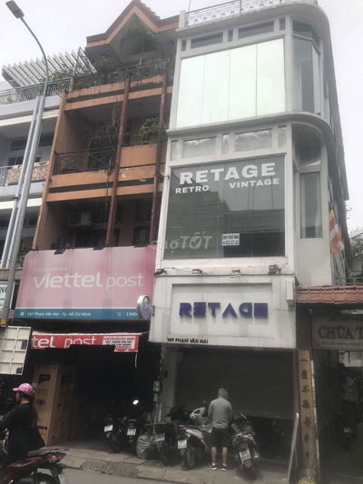 Bán nhà mặt tiền căn góc 2 mt