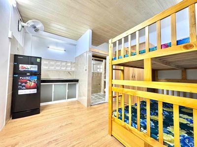 STUDIO GIƯỜNG TẦNG - FULL NỘI THẤT - LÊ VĂN SỸ