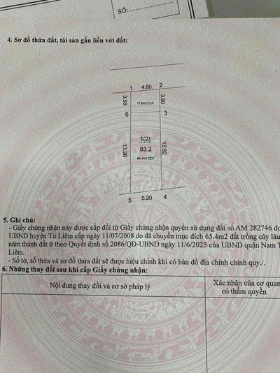 Tôi có miếng đất thổ cư 83m2 tại Xuân Phương Hà Nội đang cần bán gấp.