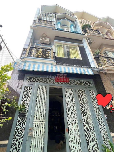 🏡 Bán nhà hẻm xe hơi An Dương Vương,Q8 – Chỉ 5,8 tỷ -  52m², 4 tầng