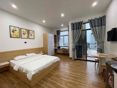 Mới Trống Studio - Tầng Cao - Ban Công | Gần Bệnh Viện 600 Giường