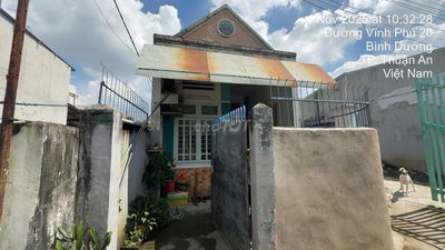 Bán đất tặng nhà Vĩnh Phú 20, Cách Vạn Phúc City 7km, Đối diện Emerald