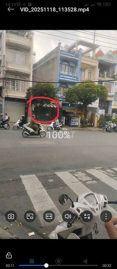 Mặt bằng 88m2Ngã ba Nguyễn Cửu Đàm-Hoa Bằng đường lớn16m, lề đường 4 m