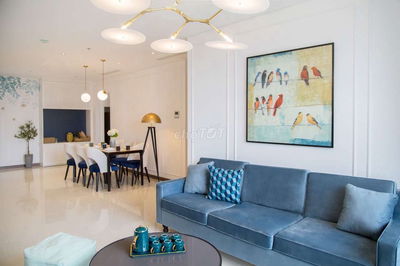 Cho thuê căn hộ 82m2 2PN Vinhomes Golden River Bason