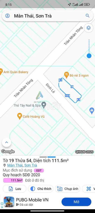 BÁN LÔ ĐẤT ĐẸP 2 MẶT TIỀN TRẦN NHÂN TÔNG