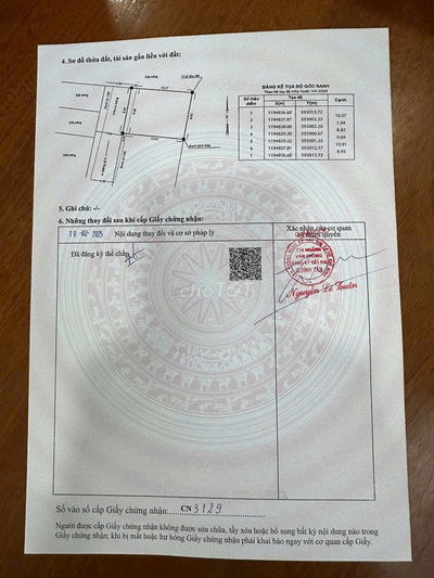 đất thổ cư . sổ hồng mới 2025 . hẻm xe tải 5t .cần bán. có TL tí lộc