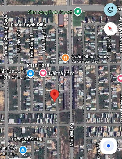 🔥 Bán nhanh lô Nam Hoà Xuân trục thông Phan Huỳnh Điểu 110m2 đông nam