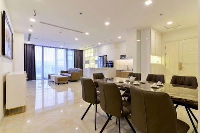 Cho thuê căn hộ 107m2 3PN Millennium Bến Vân Đồn Q4