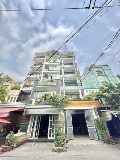 CHDV 4.5x16m, 6 tầng, 15P, thu nhập 35tr mặt tiền Lý Phục Man Q7