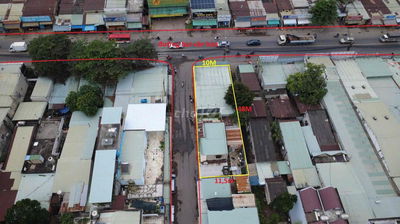 góc 2 mặt tiền đường bùi văn hoà