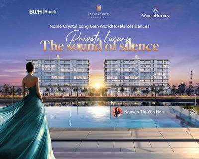 Quỹ căn độc quyền Noble Crystal, chiết khấu 6%, lãi suất 0%/18th, 100% CH có bể bơi thang máy riêng