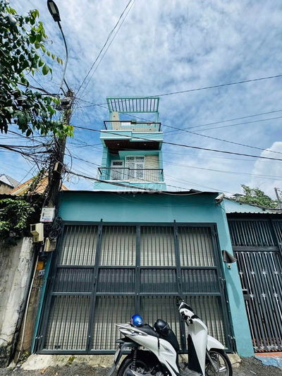 NHÀ 1T3L KDC LINH XUÂN. SÂN ĐẬU OTO. CAO RÁO KO NGẬP