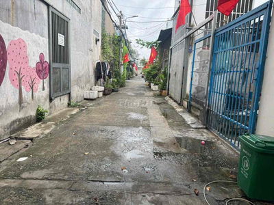 bán nhà ngang 5,35x25mặt tiền đuờng đông hưng thuận 41