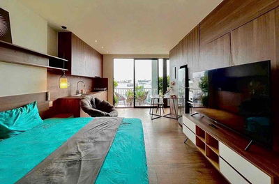 🌆Cho Thuê Căn Hộ Studio Ban Công View City_Full Nt Cao Cấp✨