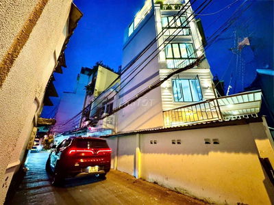 HẺM XE TẢI 6M, 15/3NƠ TRANG CĂN GÓC 5 TẦNG 3.2X8M - 25M2, 3PN/4WC