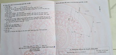 1036m2 đất nền Kênh U Du Xã Tân Điền