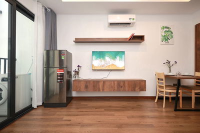 🥇Cho thuê CHDV full đồ 1K1N ở 121 Yên Phụ nhỏ, gần Thanh Niên, Tây Hồ