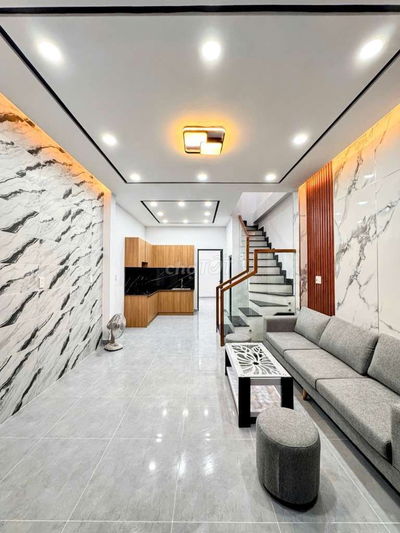 LÊ VĂN QUỚI HẼM Ô TÔ - NHÀ 2 TẦNG 56M2, CÓ 3PN CHỈ 3 TỶ 9