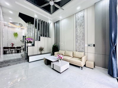 BÁN NHÀ TRẦN THỊ TRỌNG P.15 TÂN BÌNH HXH 4 X 13 3 TẦNG FULL NT 6.38T