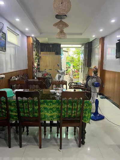 BÁN NHÀ HẬU GIANG - TT QUẬN 6 -  CẠNH CHỢ BÌNH TÂY- 4 TẦNG NỘI THẤT CC